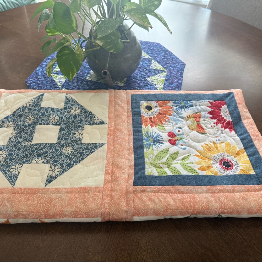 ❣️New Handmade Colorful Patchwork Quilt - Picture 9 of 9